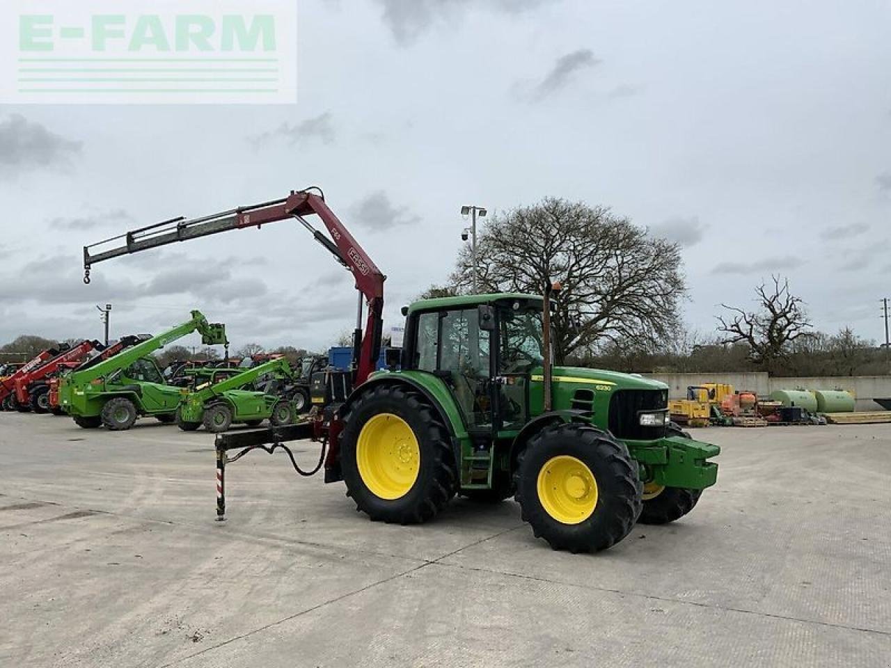 Traktor του τύπου John Deere 6230 tractor c/w fassi f65a.23 crane (st19132), Gebrauchtmaschine σε SHAFTESBURY (Φωτογραφία 7)