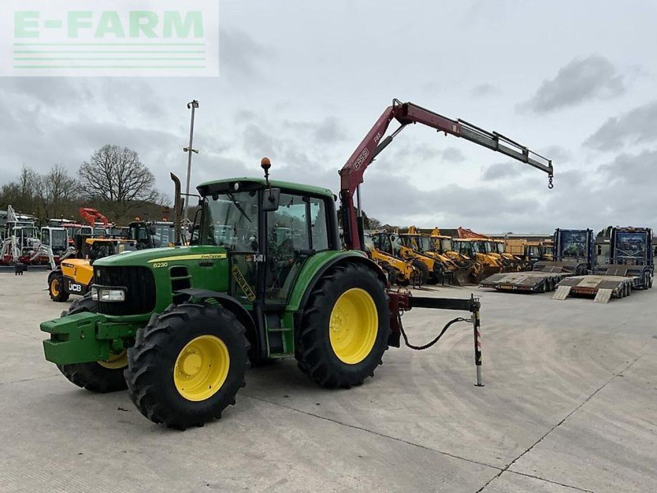 Traktor of the type John Deere 6230 tractor c/w fassi f65a.23 crane (st19132), Gebrauchtmaschine in SHAFTESBURY (Picture 9)