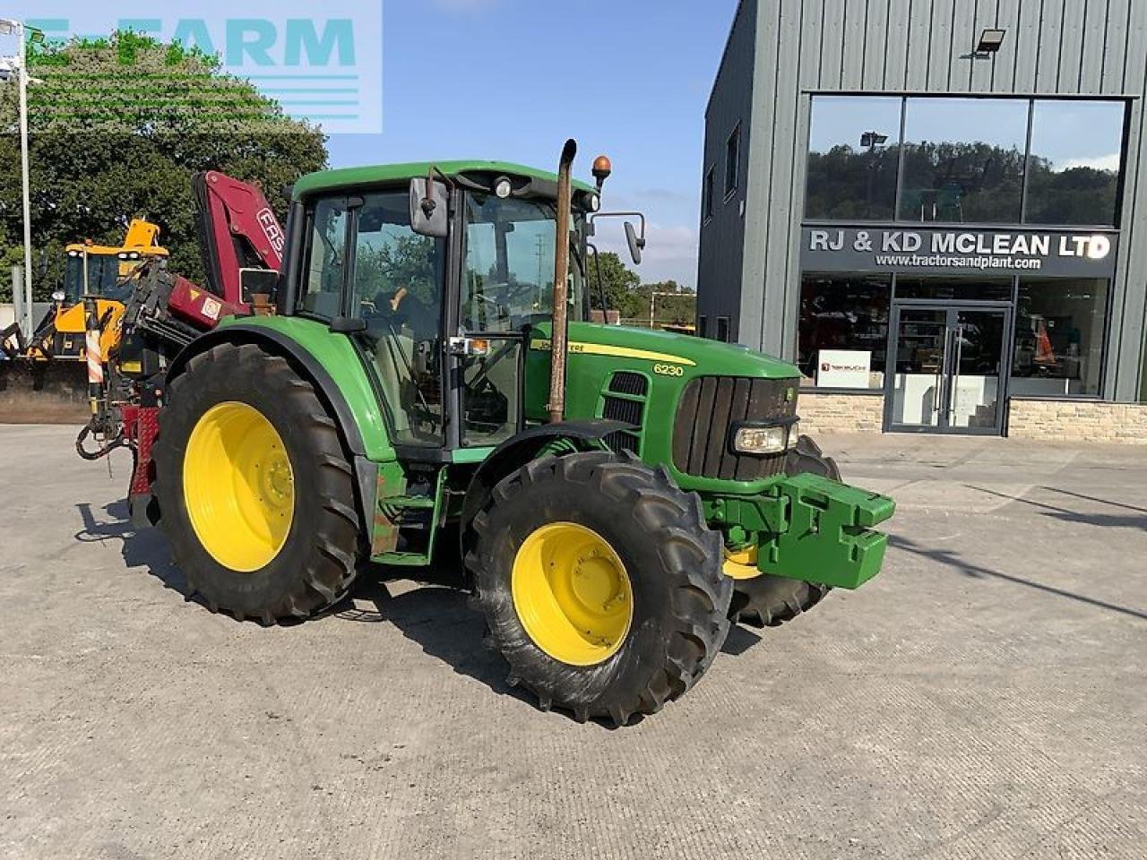 Traktor des Typs John Deere 6230 tractor c/w fassi f65a.23 crane (st19132), Gebrauchtmaschine in SHAFTESBURY (Bild 11)