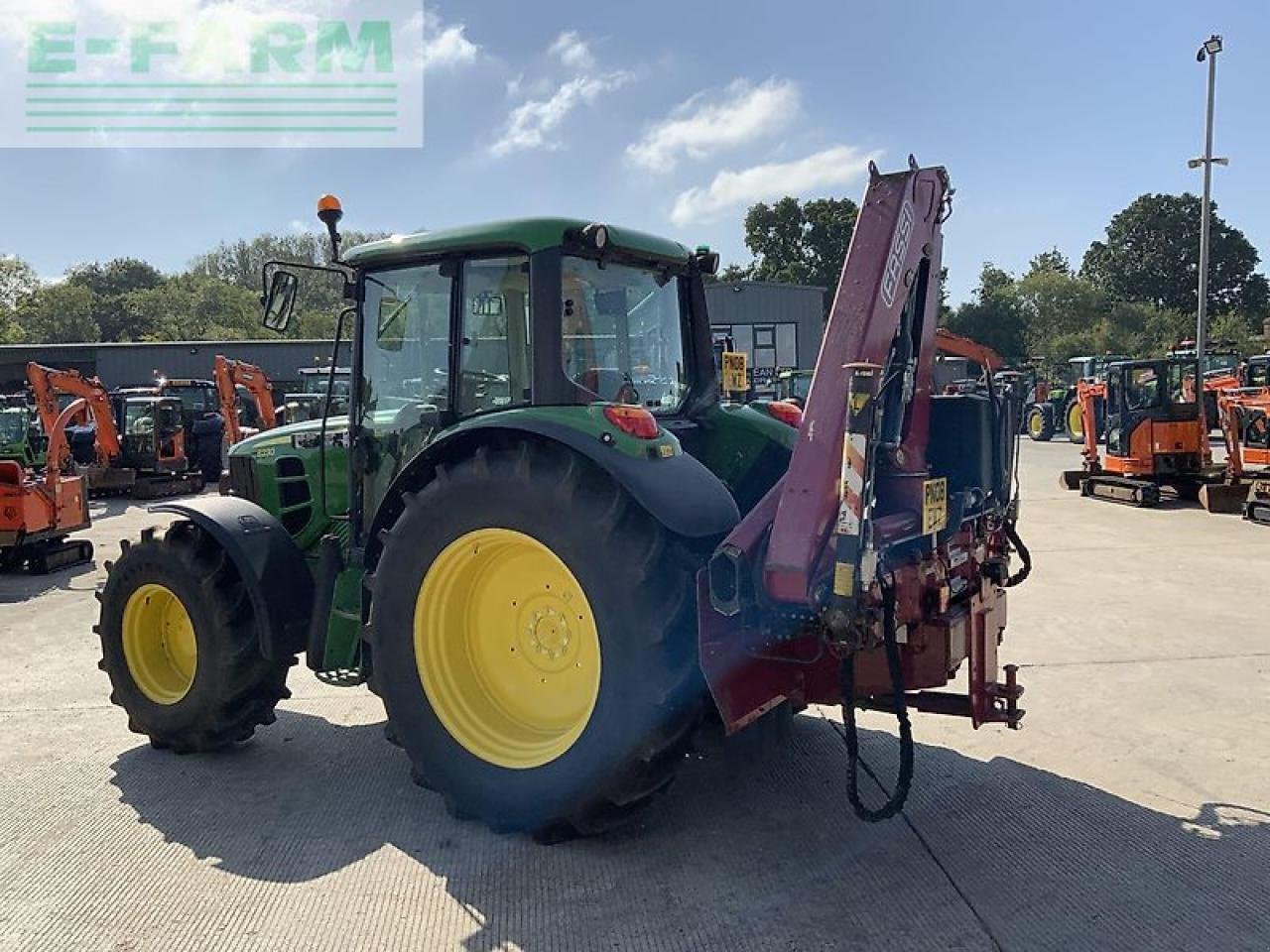 Traktor του τύπου John Deere 6230 tractor c/w fassi f65a.23 crane (st19132), Gebrauchtmaschine σε SHAFTESBURY (Φωτογραφία 15)