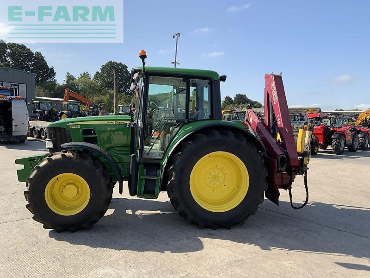 Traktor of the type John Deere 6230 tractor c/w fassi f65a.23 crane (st19132), Gebrauchtmaschine in SHAFTESBURY (Picture 5)