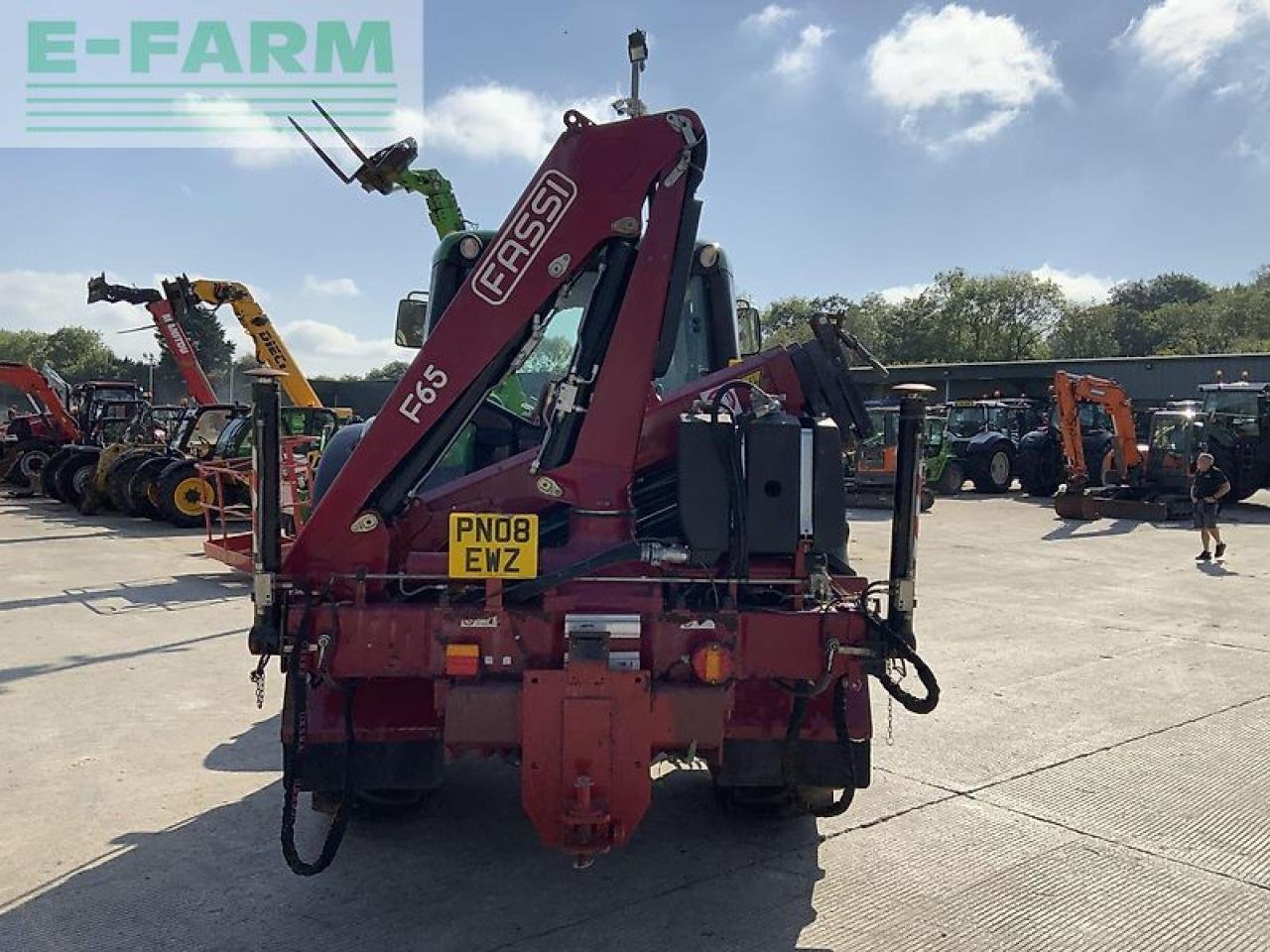 Traktor του τύπου John Deere 6230 tractor c/w fassi f65a.23 crane (st19132), Gebrauchtmaschine σε SHAFTESBURY (Φωτογραφία 8)