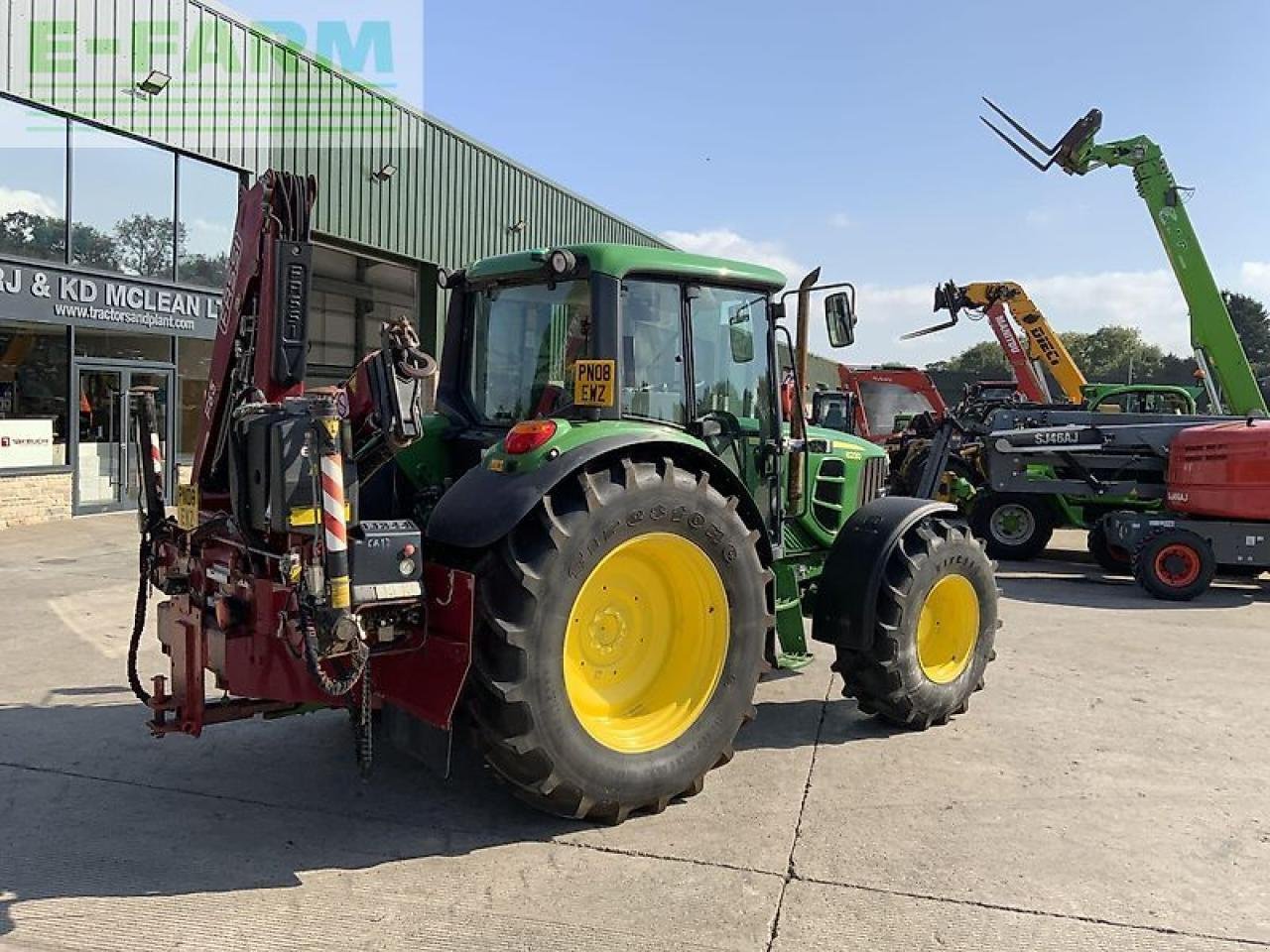 Traktor tip John Deere 6230 tractor c/w fassi f65a.23 crane (st19132), Gebrauchtmaschine in SHAFTESBURY (Poză 9)