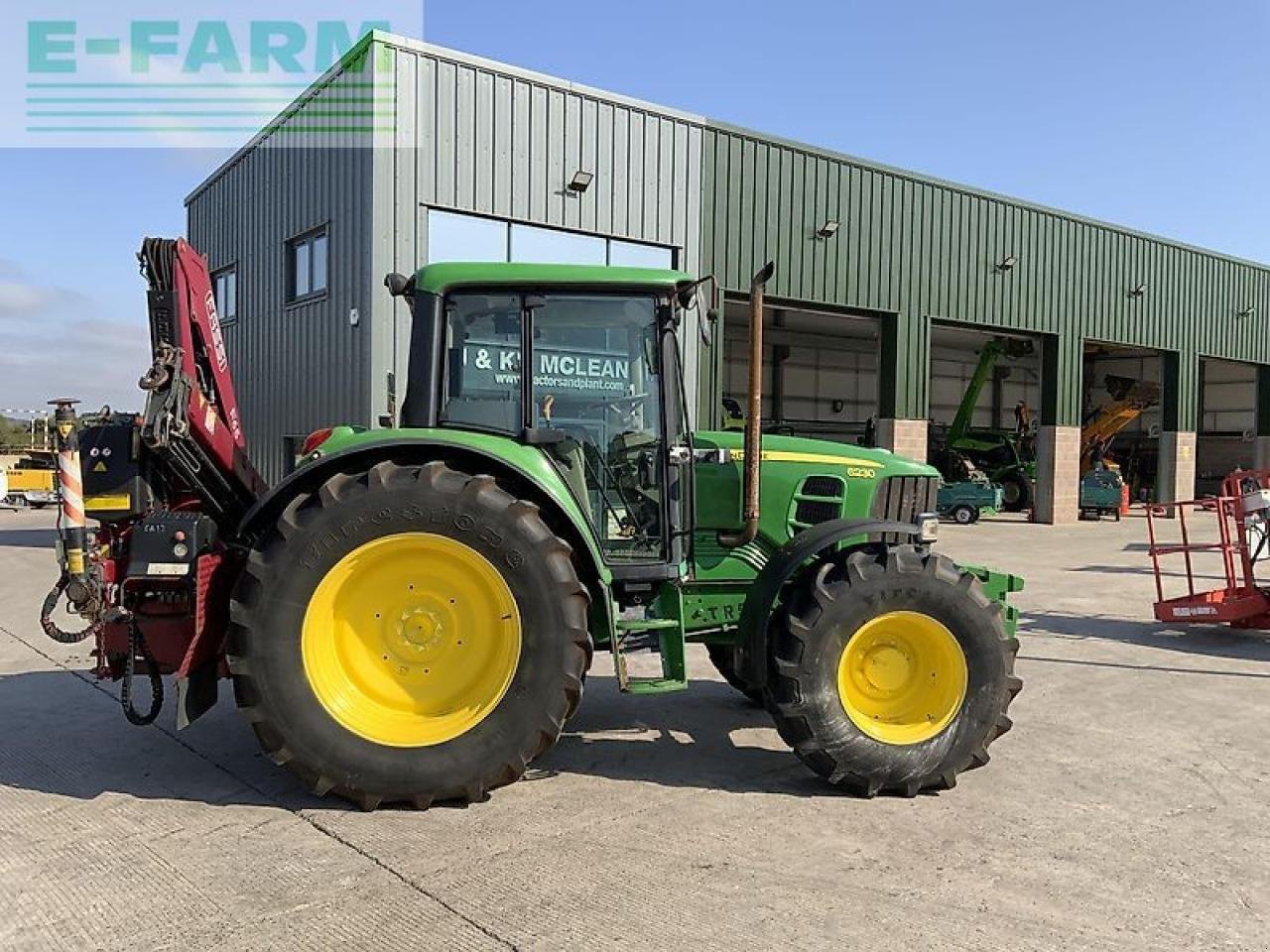 Traktor del tipo John Deere 6230 tractor c/w fassi f65a.23 crane (st19132), Gebrauchtmaschine en SHAFTESBURY (Imagen 11)