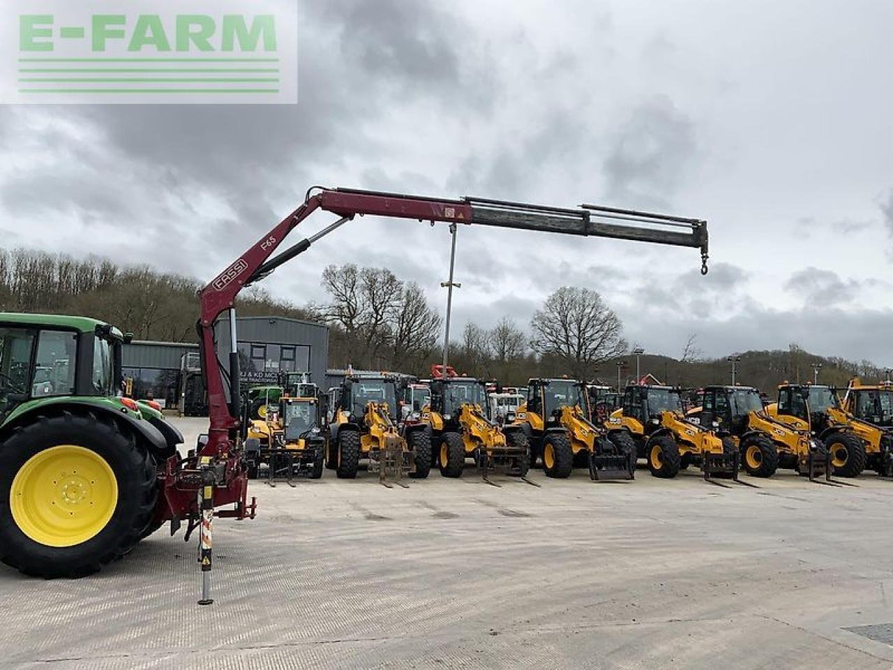 Traktor typu John Deere 6230 tractor c/w fassi f65a.23 crane (st19132), Gebrauchtmaschine v SHAFTESBURY (Obrázok 20)