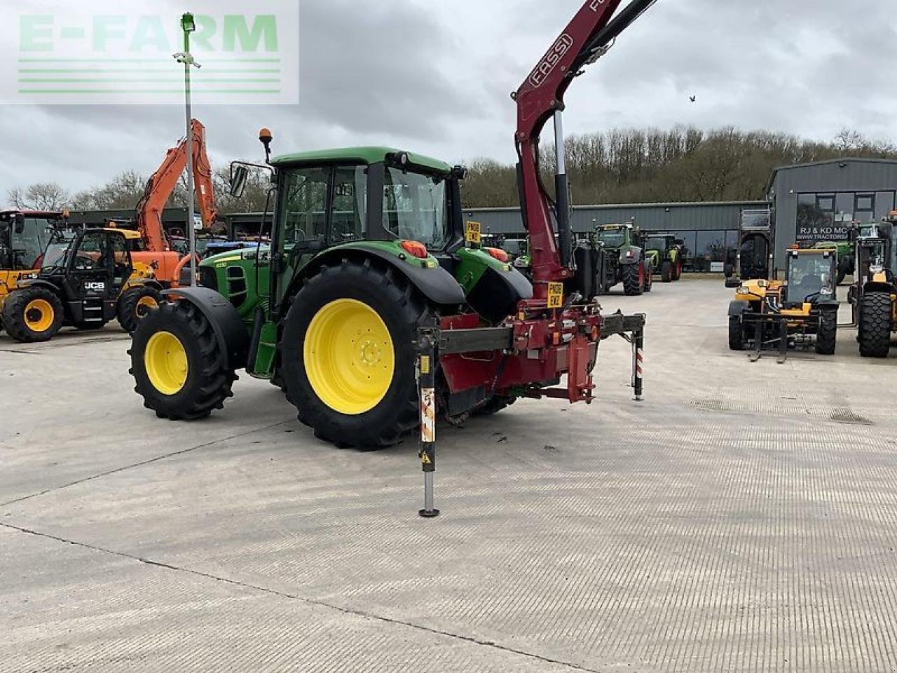 Traktor of the type John Deere 6230 tractor c/w fassi f65a.23 crane (st19132), Gebrauchtmaschine in SHAFTESBURY (Picture 21)