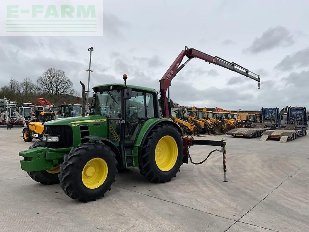 Traktor del tipo John Deere 6230 tractor c/w fassi f65a.23 crane (st19132), Gebrauchtmaschine en SHAFTESBURY (Imagen 25)