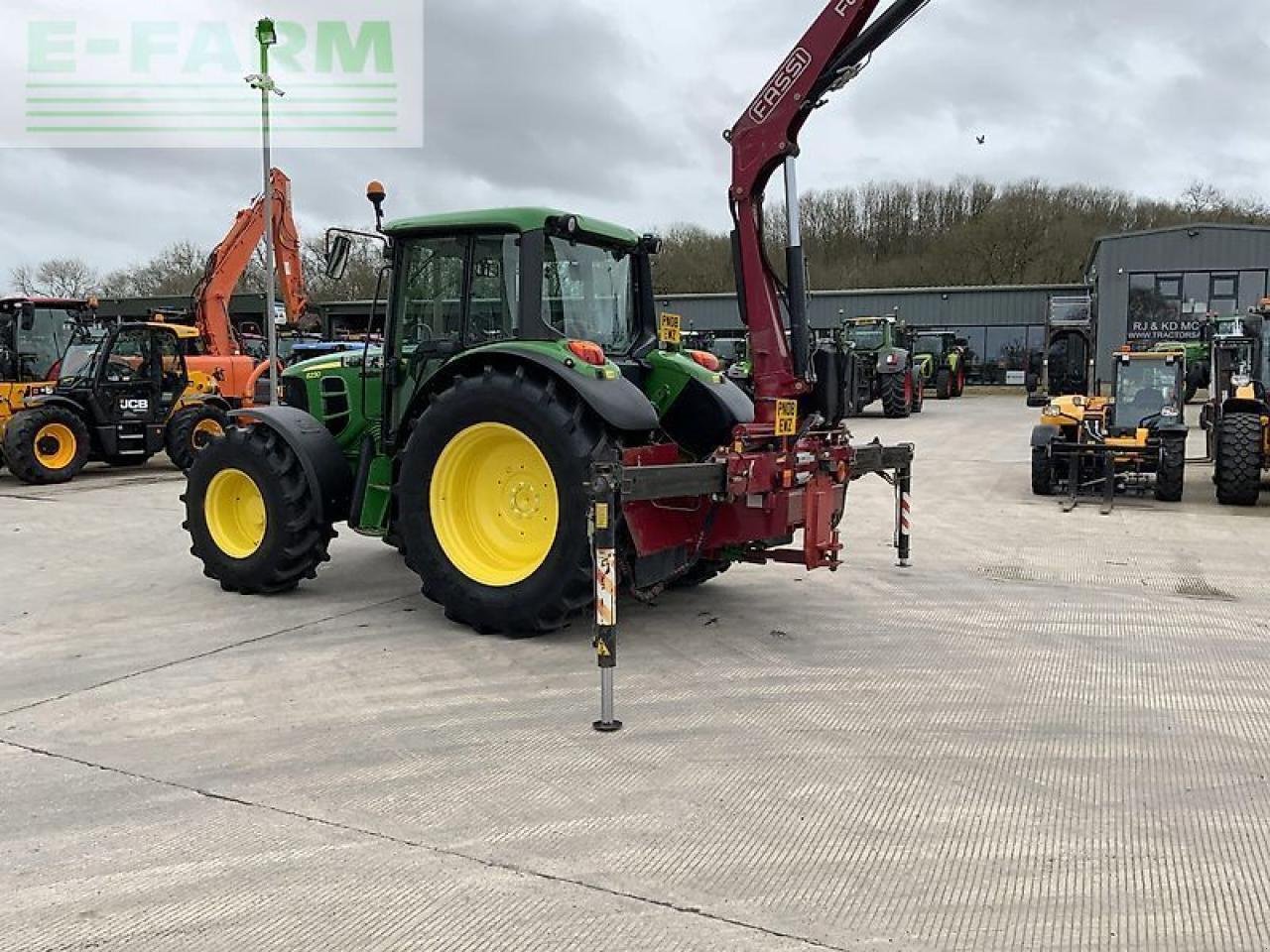 Traktor типа John Deere 6230 tractor c/w fassi f65a.23 crane (st19132), Gebrauchtmaschine в SHAFTESBURY (Фотография 21)