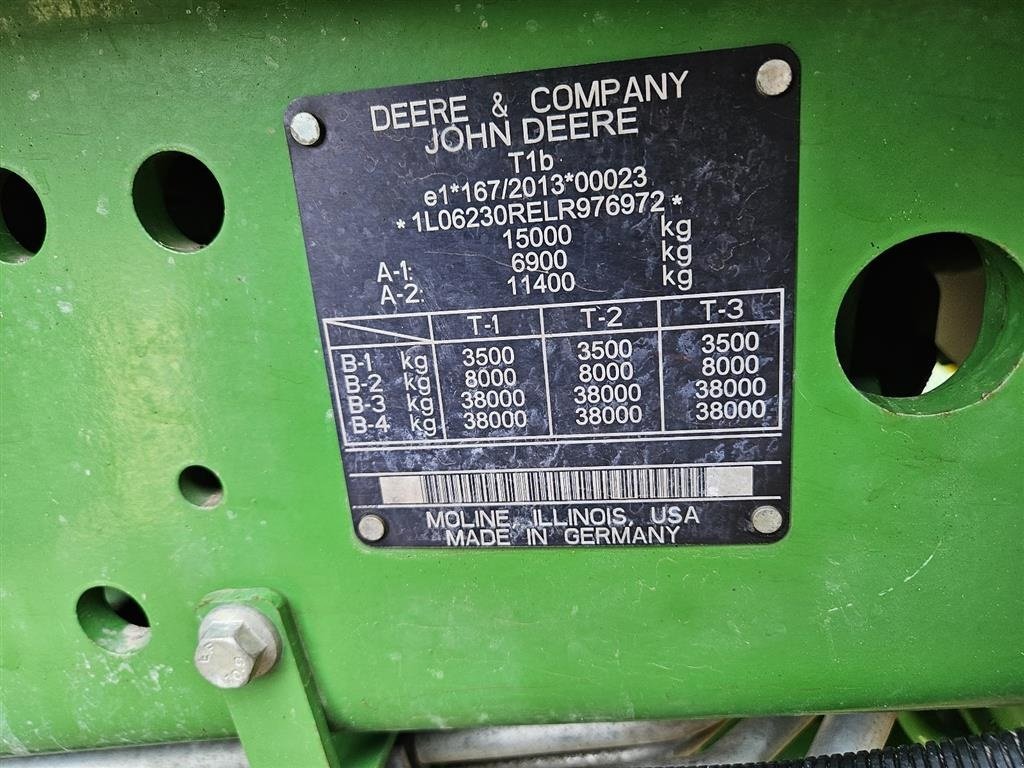 Traktor typu John Deere 6230R Premium Edition m Frontlift Kommer snart. Vi giver 100 timers reklamationsret i DK!!! Se også 9 stk 6250R fra vores lager. Ring til Ulrik 0045-40255544, Gebrauchtmaschine v Kolding (Obrázek 6)