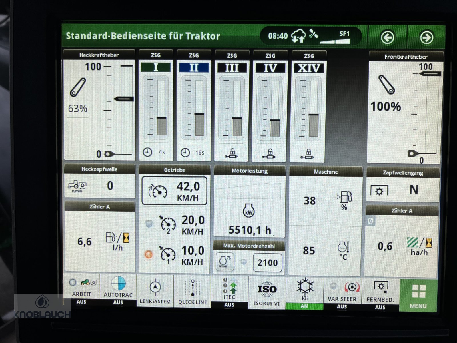 Traktor типа John Deere 6230R, Gebrauchtmaschine в Ravensburg (Фотография 5)