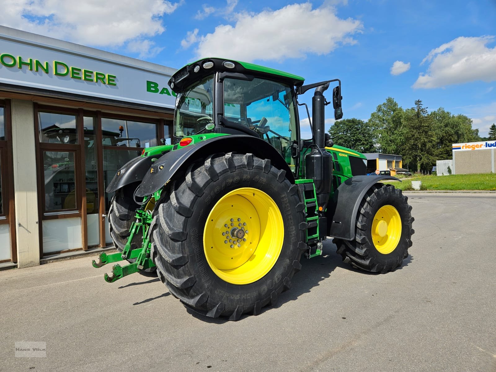 Traktor Türe ait John Deere 6230R, Gebrauchtmaschine içinde Schwabmünchen (resim 4)