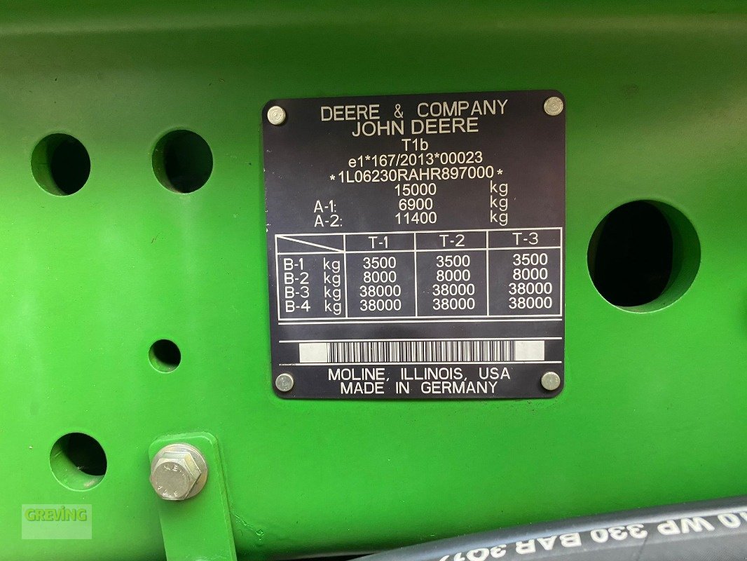 Traktor a típus John Deere 6230R, Gebrauchtmaschine ekkor: Ahaus (Kép 15)