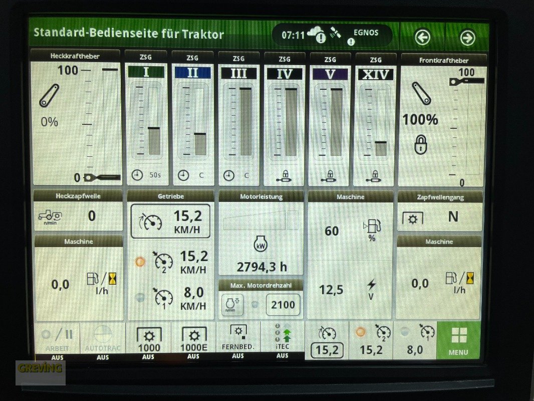 Traktor от тип John Deere 6230R, Gebrauchtmaschine в Ahaus (Снимка 15)