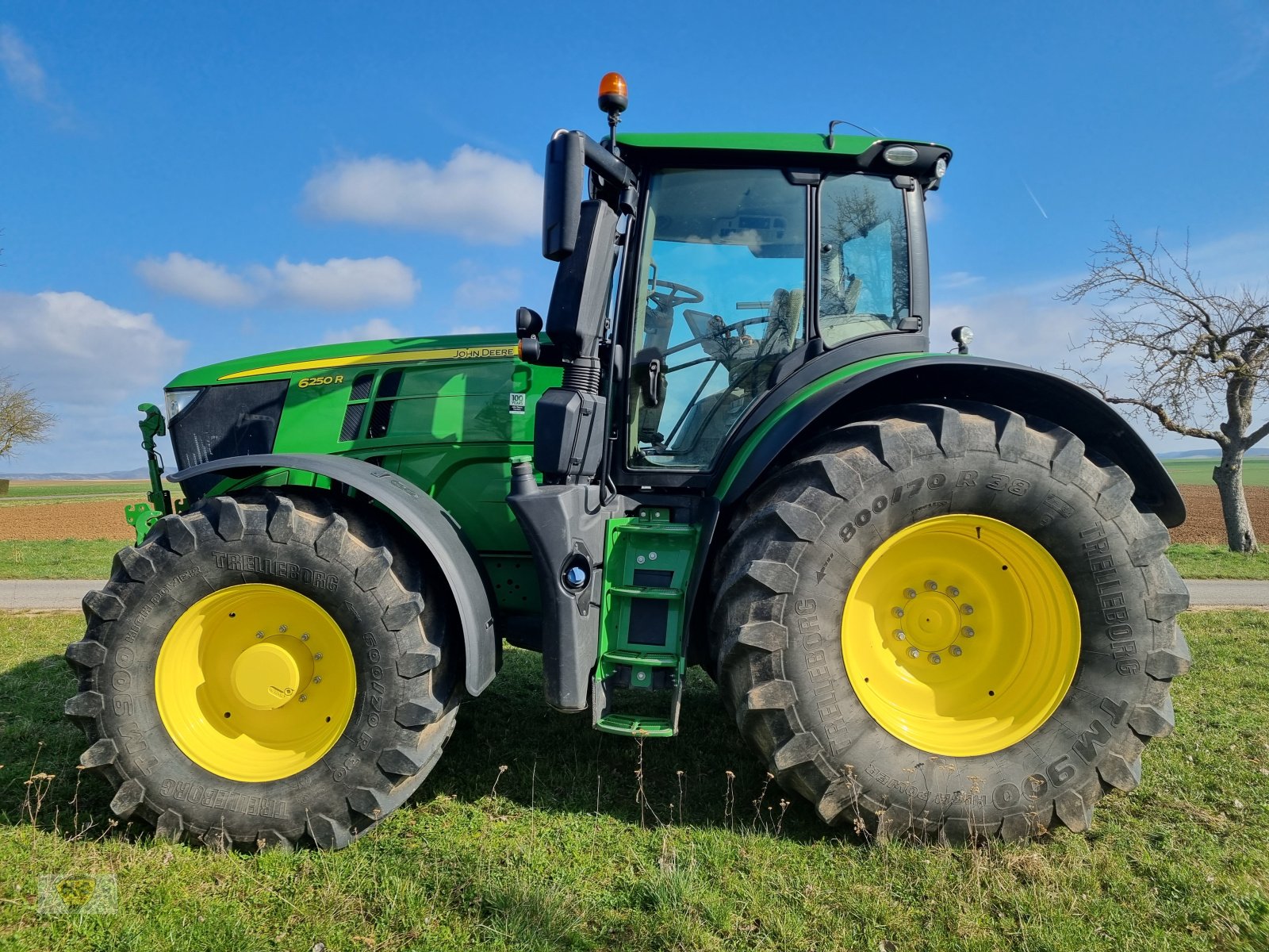 Traktor typu John Deere 6250 R Pro AutoTrac, Gebrauchtmaschine v Willanzheim (Obrázek 2)