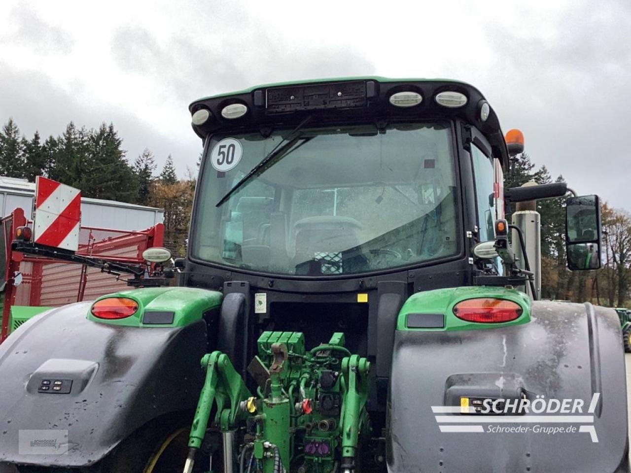 Traktor typu John Deere 6250 R, Gebrauchtmaschine v Wildeshausen (Obrázek 9)