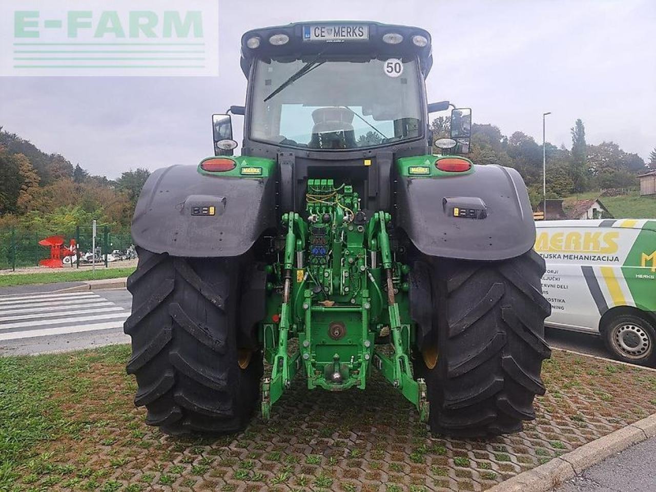 Traktor del tipo John Deere 6250r 50km/h, Gebrauchtmaschine en GROBELNO (Imagen 7)