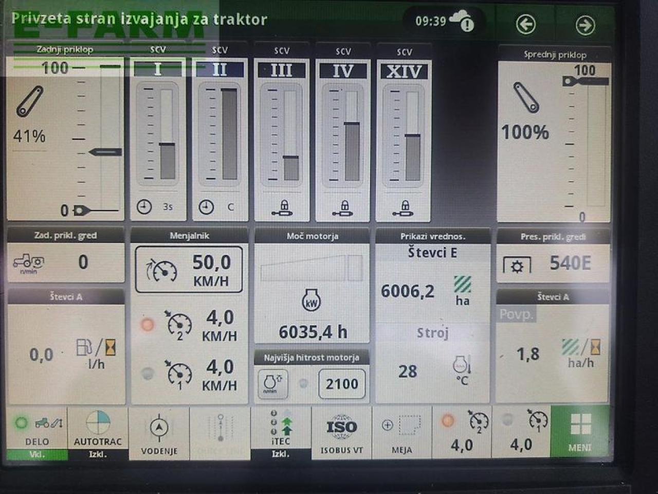 Traktor del tipo John Deere 6250r 50km/h, Gebrauchtmaschine en GROBELNO (Imagen 18)