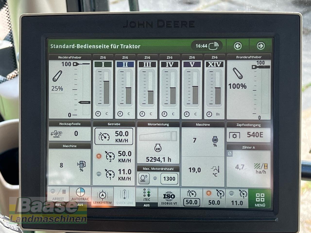 Traktor del tipo John Deere 6250R CommandPro, Gebrauchtmaschine en Holthof (Imagen 17)