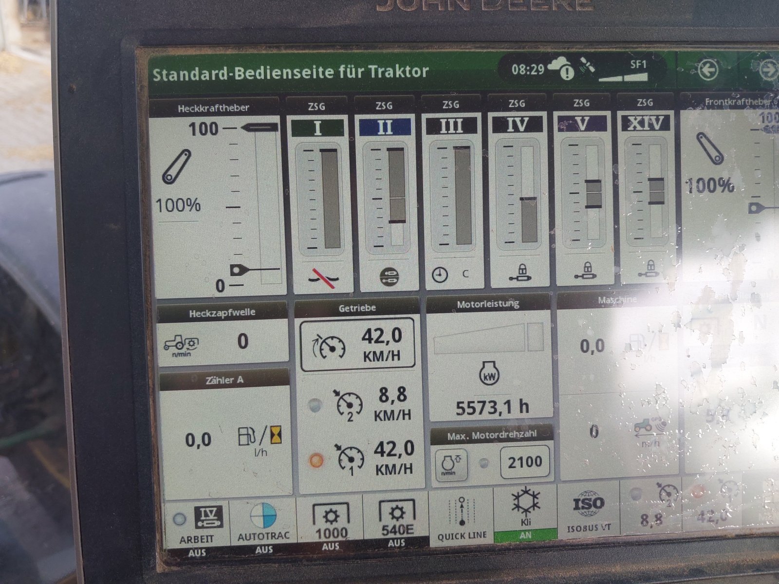 Traktor des Typs John Deere 6250R, Gebrauchtmaschine in Tannhausen (Bild 3)