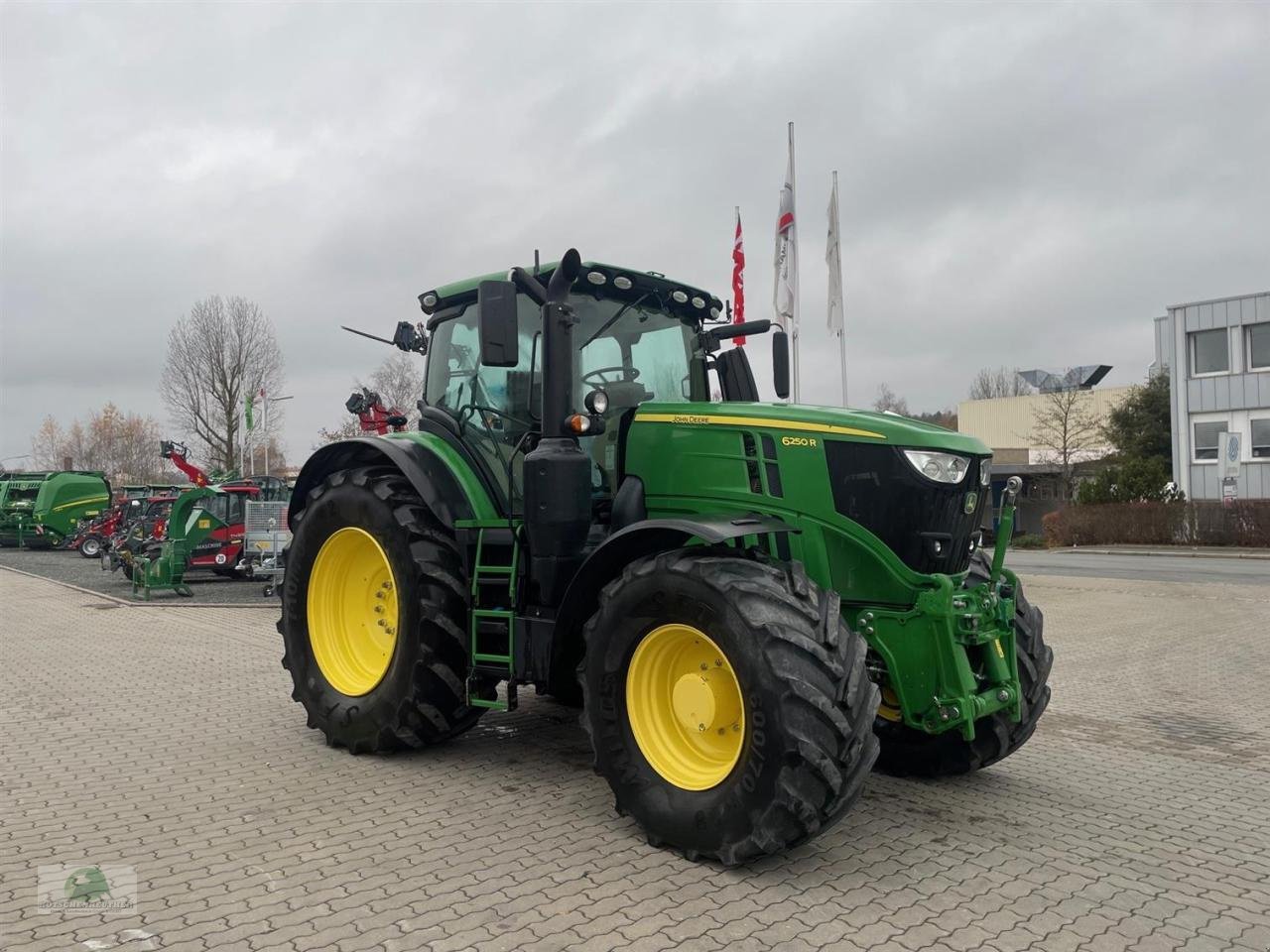 Traktor van het type John Deere 6250R, Gebrauchtmaschine in Teichröda (Foto 9)