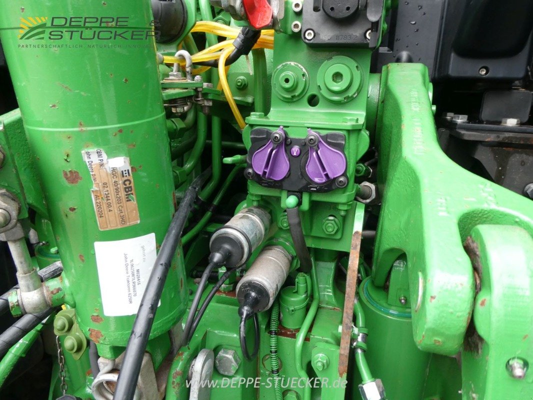 Traktor typu John Deere 6250R, Gebrauchtmaschine w Lauterberg/Barbis (Zdjęcie 9)