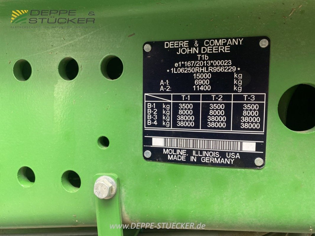 Traktor del tipo John Deere 6250R, Gebrauchtmaschine en Rietberg (Imagen 17)