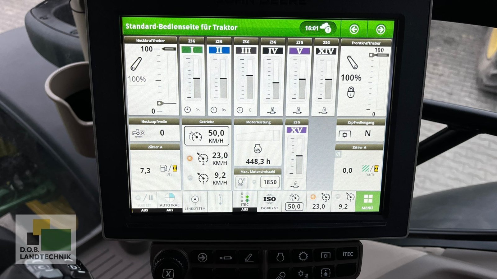 Traktor des Typs John Deere 6250R, Gebrauchtmaschine in Regensburg (Bild 26)