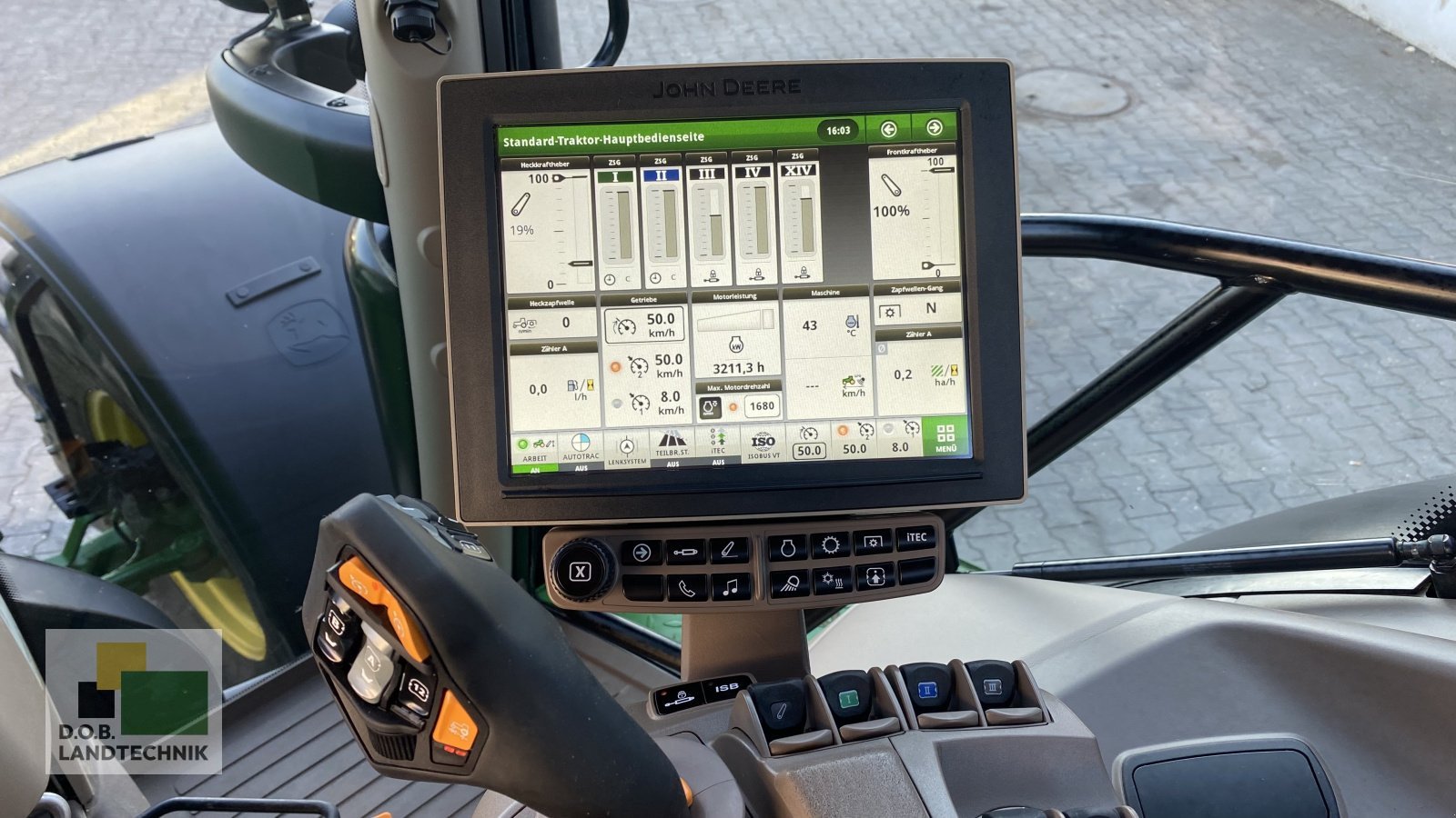 Traktor del tipo John Deere 6250R, Gebrauchtmaschine In Regensburg (Immagine 21)