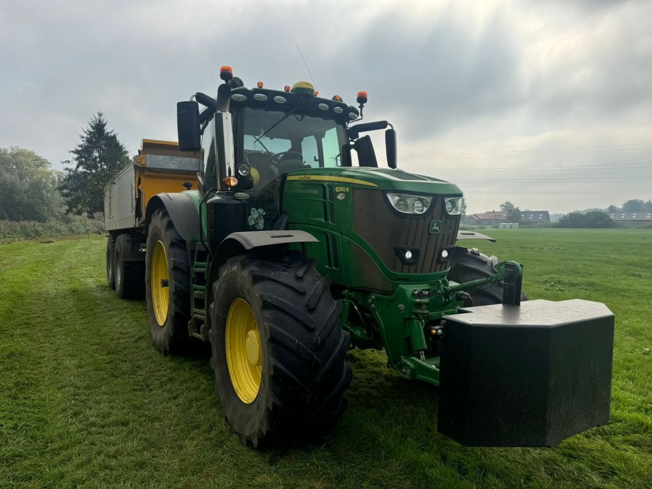 Traktor типа John Deere 6250R, Gebrauchtmaschine в Kesteren (Фотография 4)