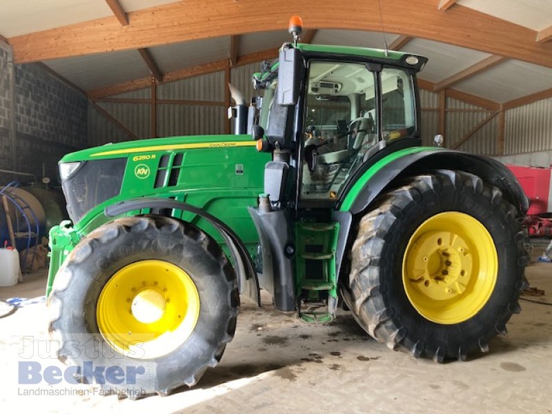 Traktor Türe ait John Deere 6250R, Gebrauchtmaschine içinde Weimar-Niederwalgern (resim 1)