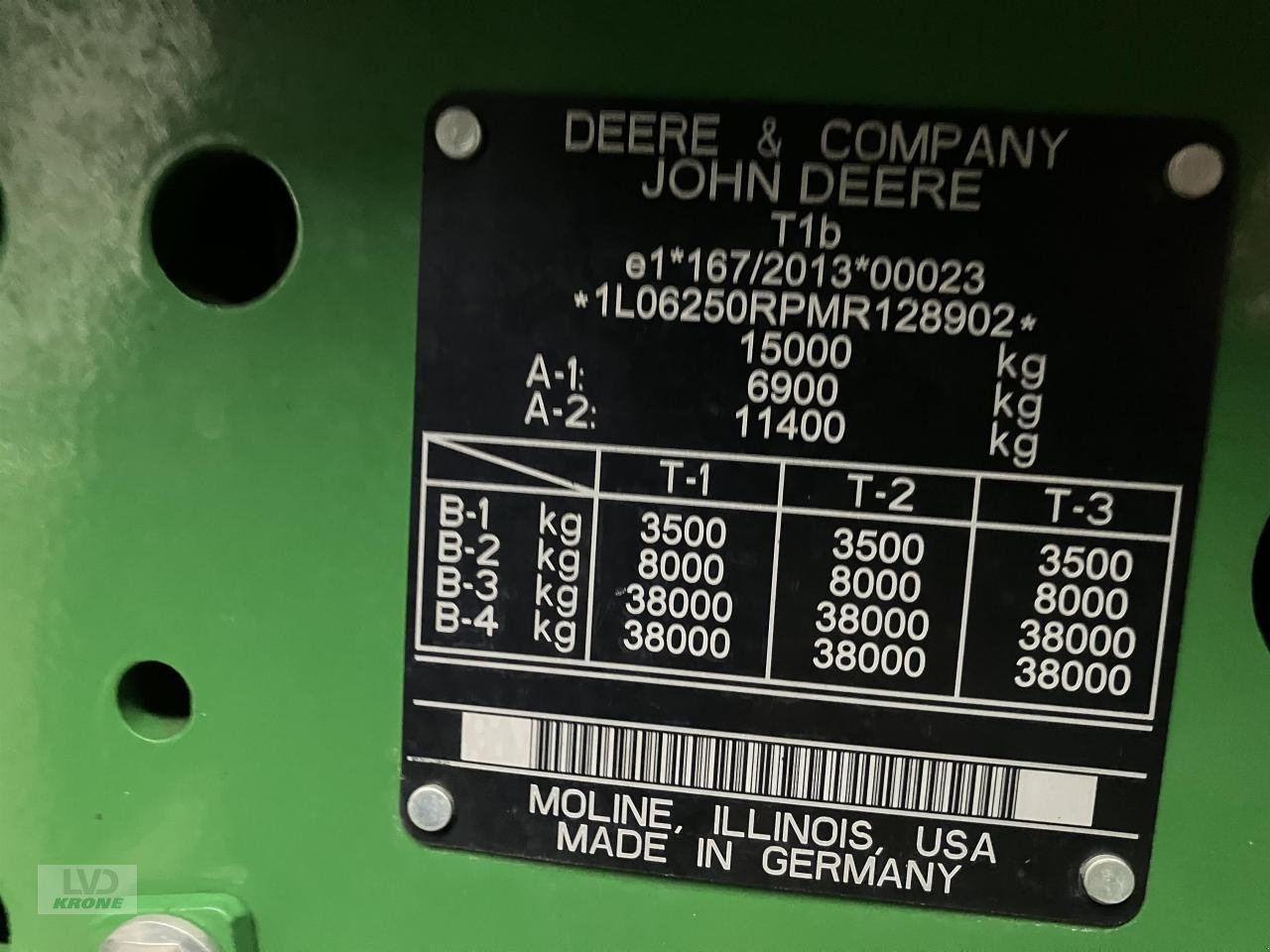 Traktor del tipo John Deere 6250R, Gebrauchtmaschine In Spelle (Immagine 22)