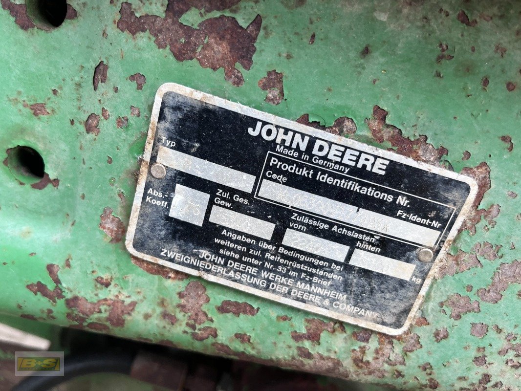 Traktor des Typs John Deere 6300, Gebrauchtmaschine in Grabow (Bild 16)