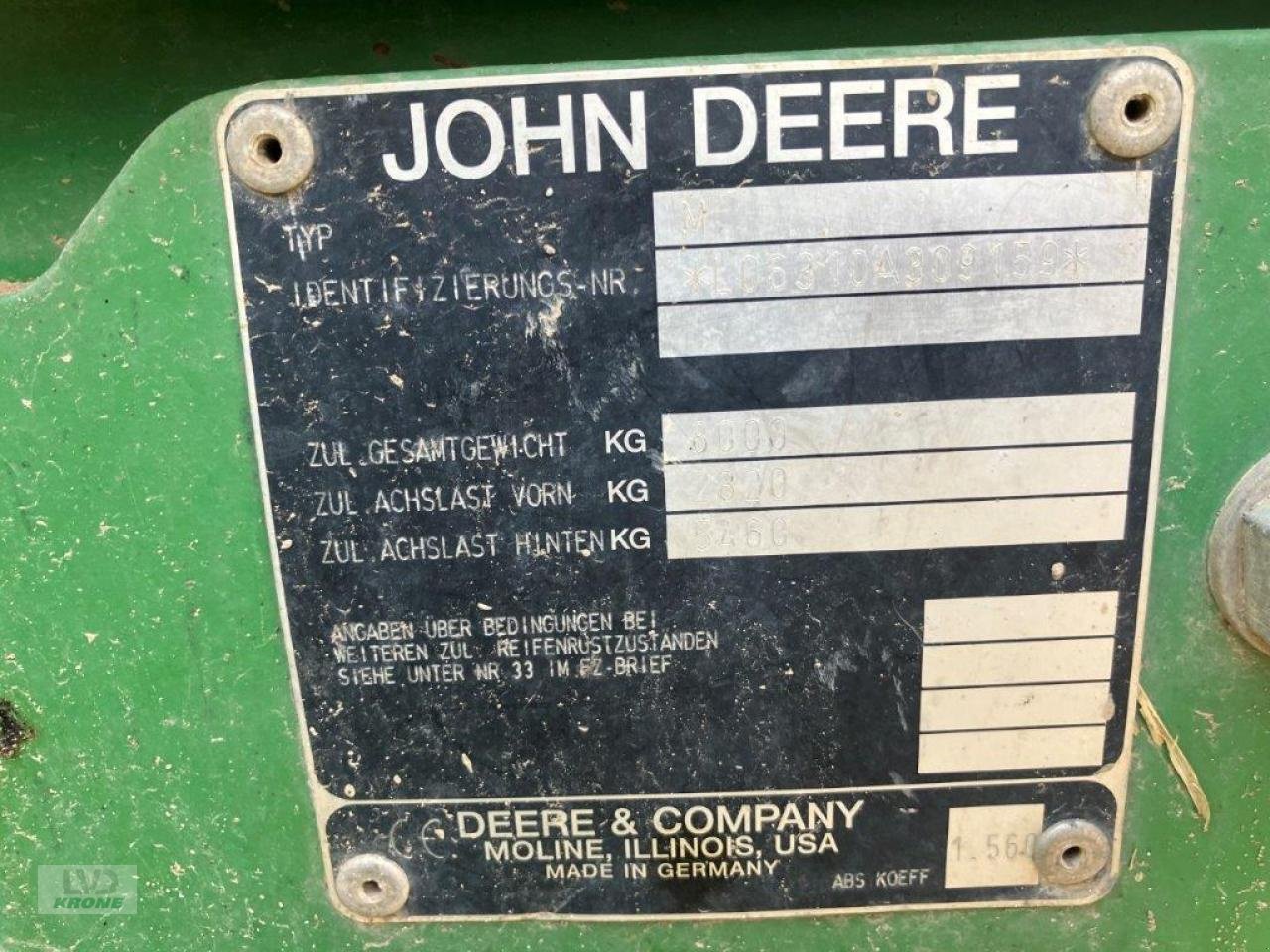 Traktor tipa John Deere 6310, Gebrauchtmaschine u Spelle (Slika 10)