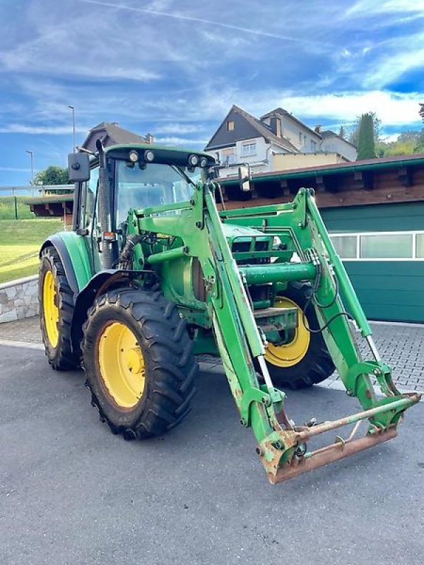 Traktor типа John Deere 6320 Allradtraktor Frontlader Druckluft Klima 1.Hand TÜV wie 6220 6420, Gebrauchtmaschine в Niedernhausen OT Engenhahn (Фотография 16)