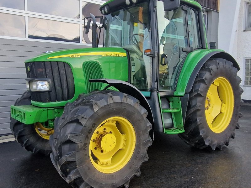 John Deere 6320 Premium Traktor Frontlader Druckluft Schlepper JD in Hessen  - Niedernhausen, Gebrauchte Agrarfahrzeuge kaufen