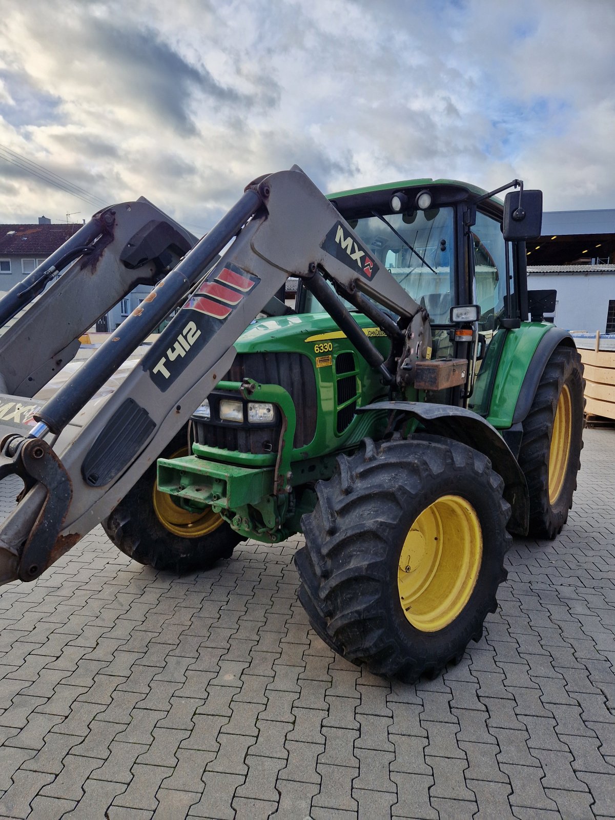 Traktor Türe ait John Deere 6330 Plus, Gebrauchtmaschine içinde Bad Sobernheim (resim 1)