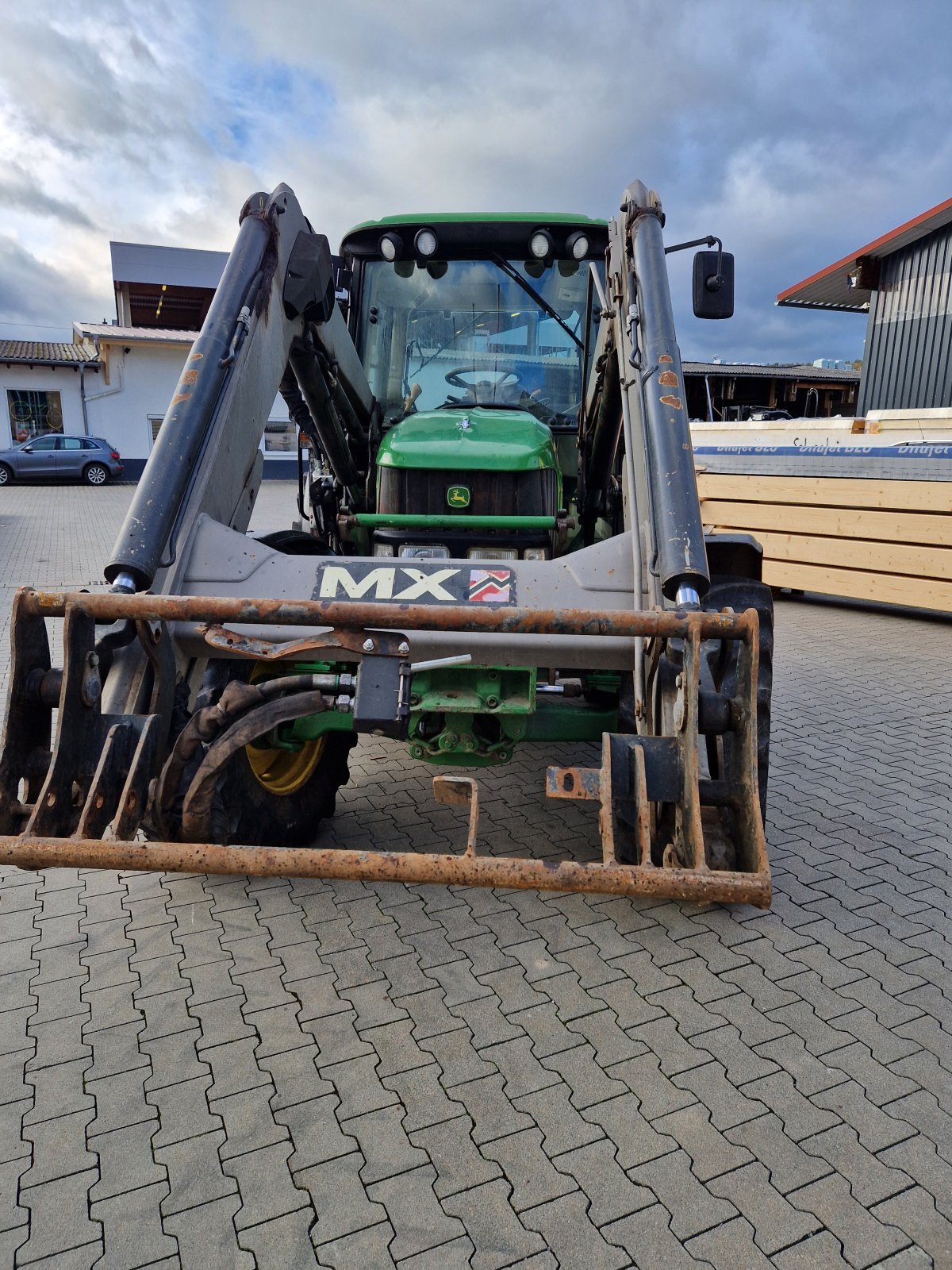 Traktor Türe ait John Deere 6330 Plus, Gebrauchtmaschine içinde Bad Sobernheim (resim 3)