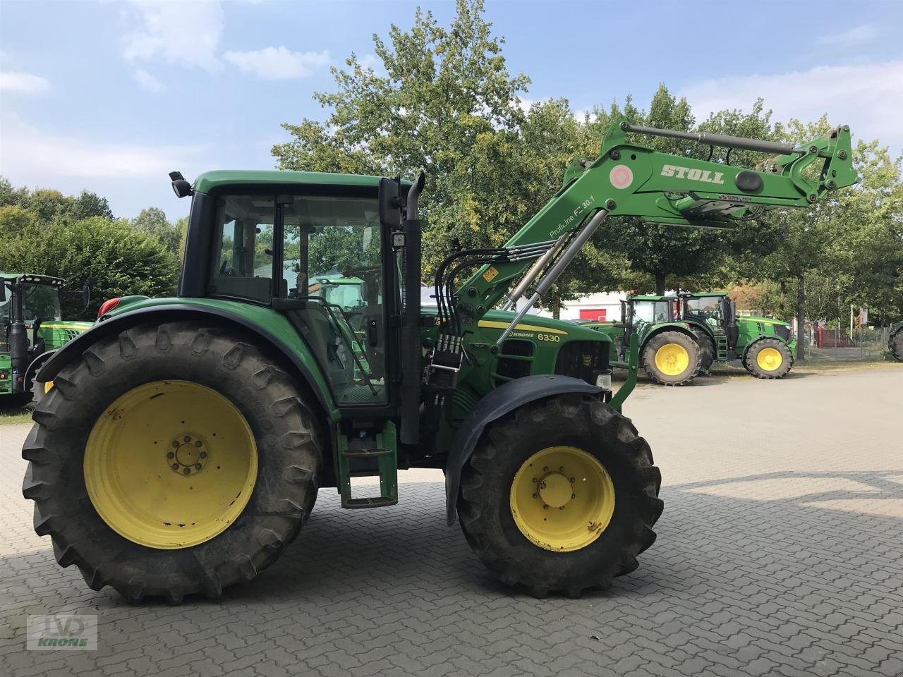 Traktor Türe ait John Deere 6330 Power, Gebrauchtmaschine içinde Alt-Mölln (resim 2)