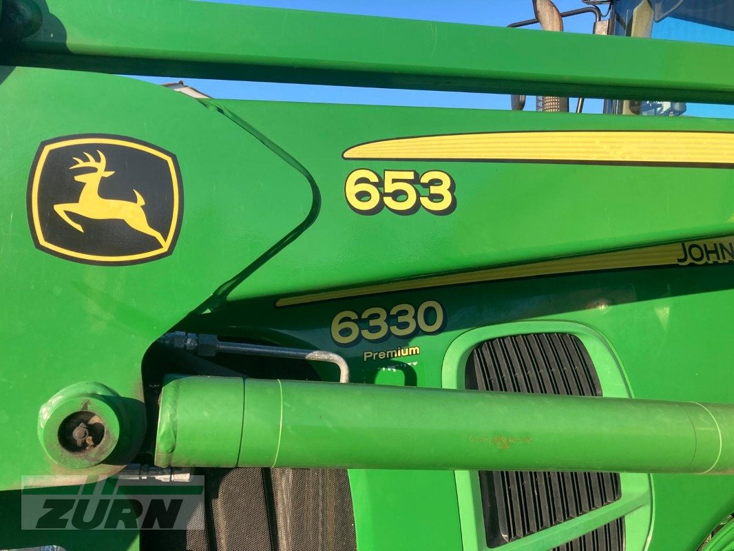 Traktor a típus John Deere 6330 Premium Kommunaltraktor, Gebrauchtmaschine ekkor: Kanzach (Kép 24)