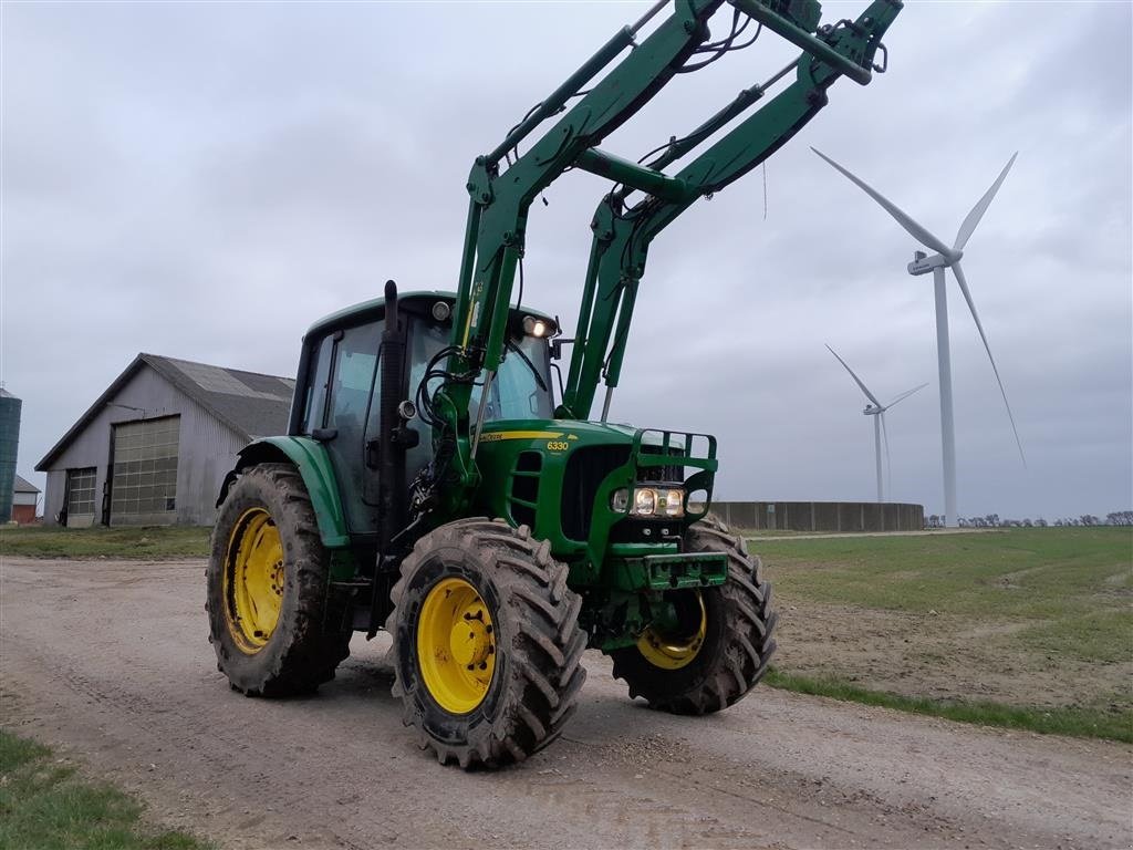 Traktor typu John Deere 6330 Premium PQ med JD 653 frontlæsser affjedret foraksel, Gebrauchtmaschine w Skive (Zdjęcie 1)