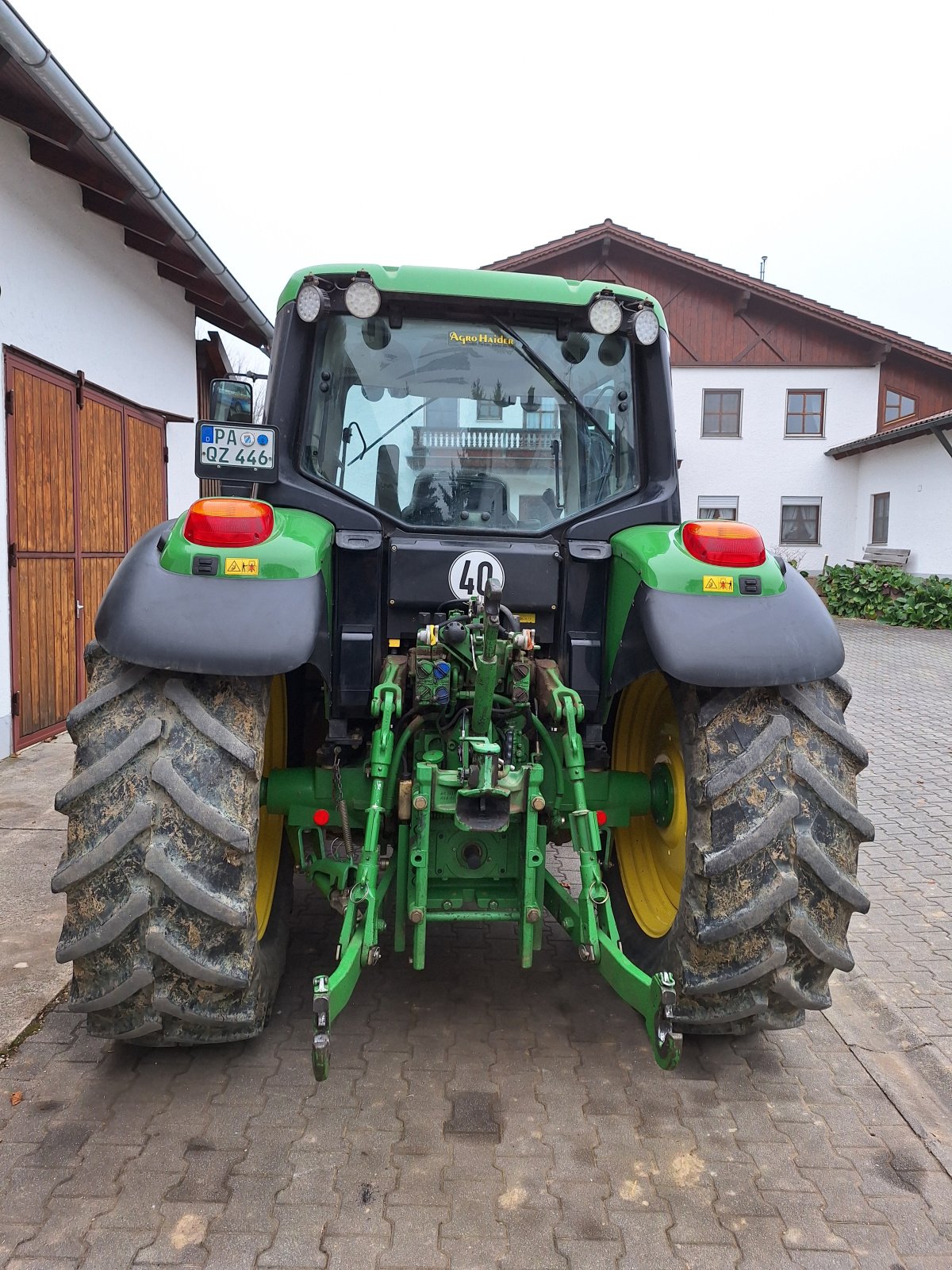 Traktor Türe ait John Deere 6330 Standard, Gebrauchtmaschine içinde Ruhstorf (resim 2)