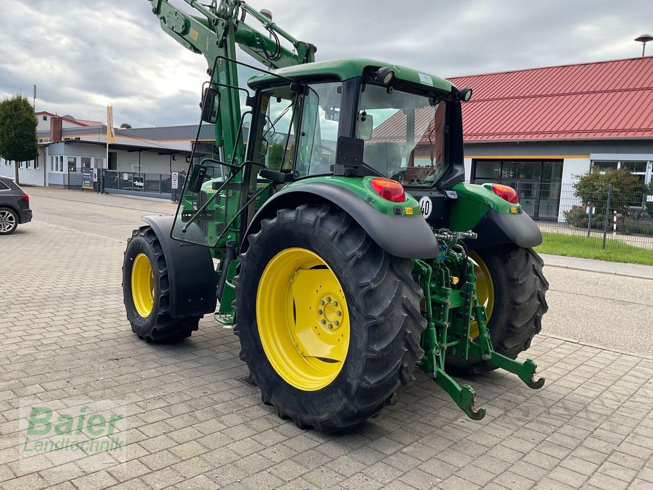 Traktor Türe ait John Deere 6330, Gebrauchtmaschine içinde OBERNDORF-HOCHMOESSINGEN (resim 3)