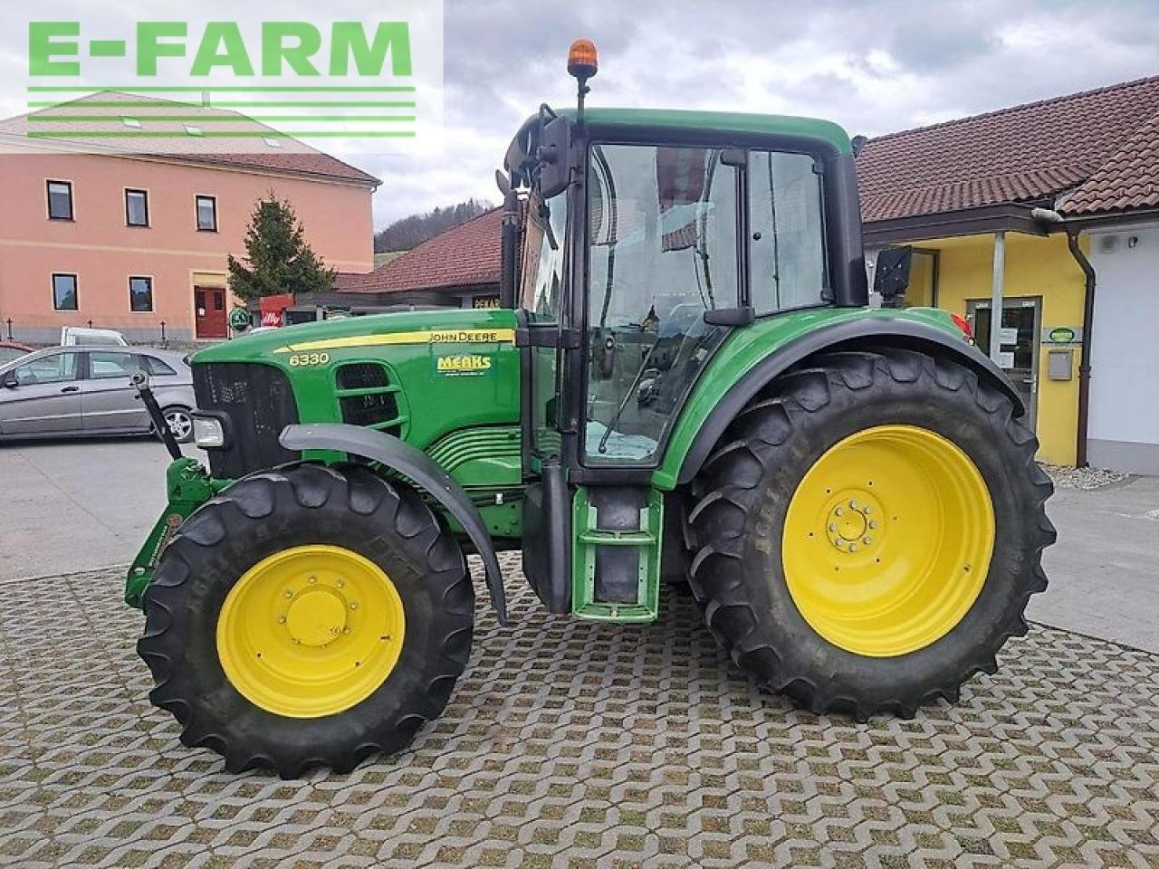 Traktor Türe ait John Deere 6330, Gebrauchtmaschine içinde GROBELNO (resim 9)