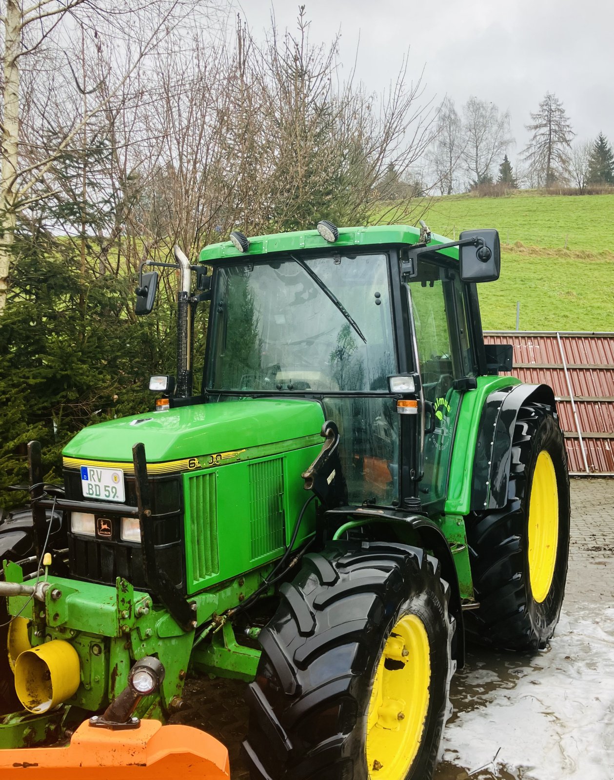 Traktor του τύπου John Deere 6400, Gebrauchtmaschine σε Wangen (Φωτογραφία 1)