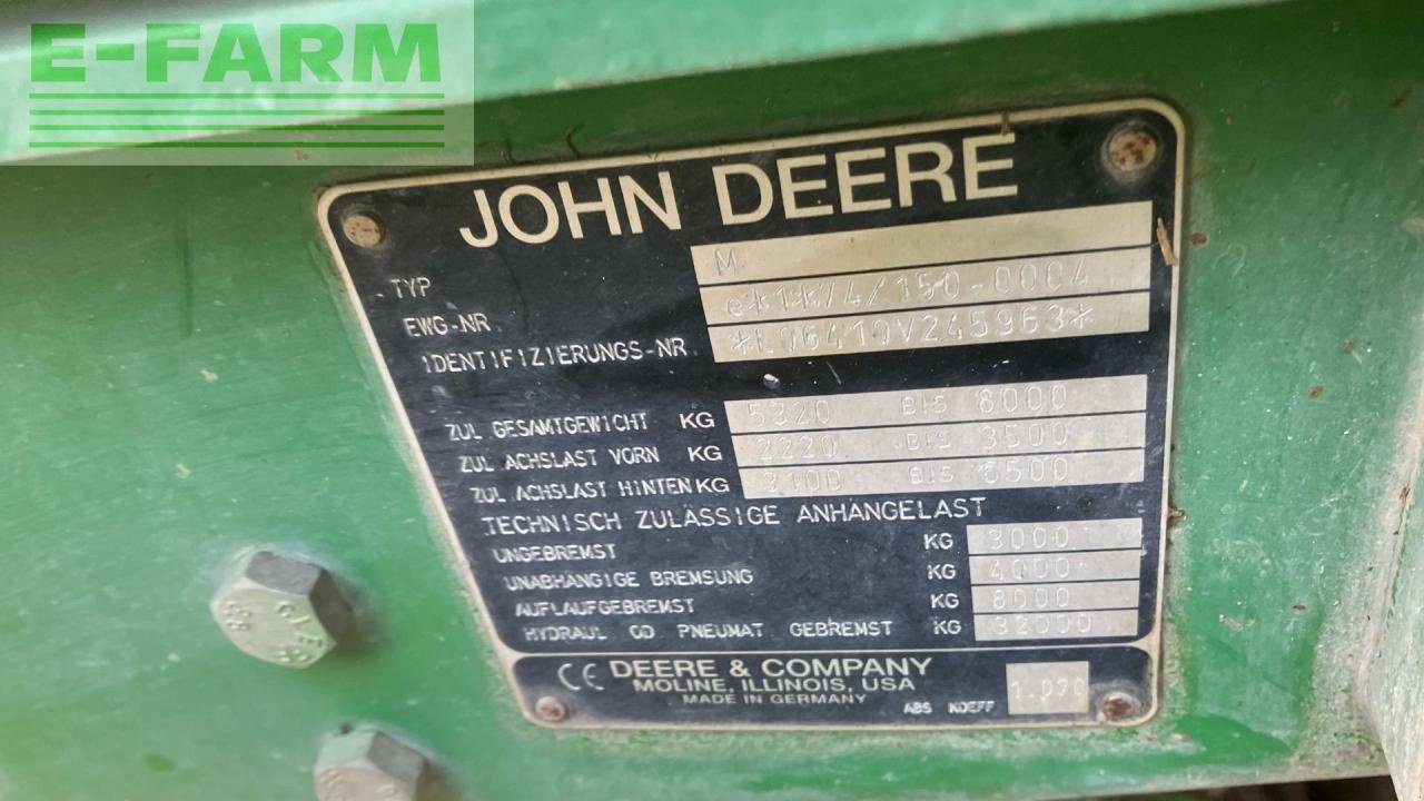 Traktor του τύπου John Deere 6410, Gebrauchtmaschine σε REDLHAM (Φωτογραφία 14)