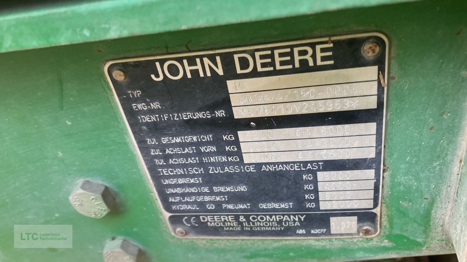 Traktor типа John Deere 6410, Gebrauchtmaschine в Redlham (Фотография 21)