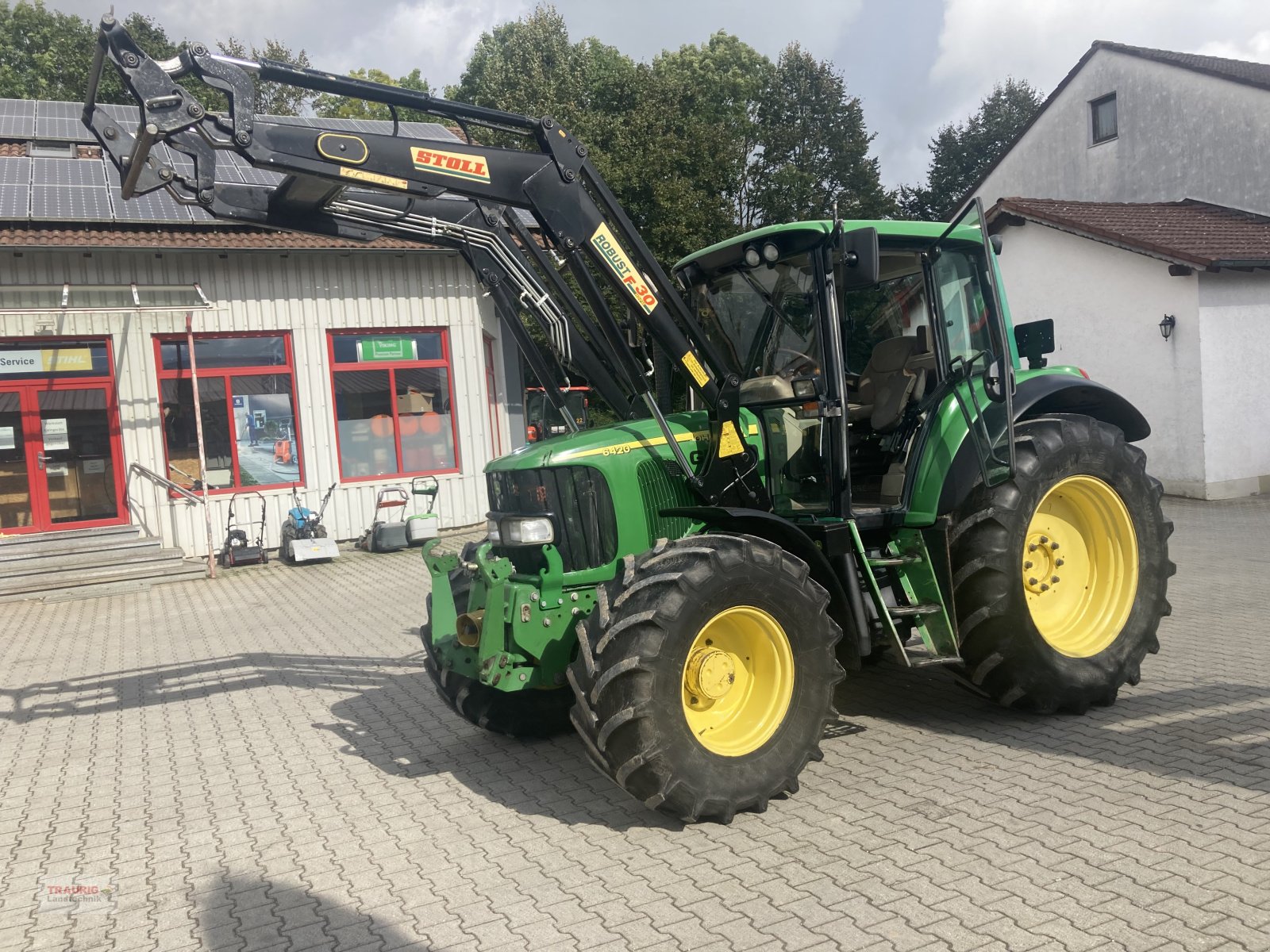 Traktor van het type John Deere 6420 PowrQuad, Gebrauchtmaschine in Mainburg/Wambach (Foto 1)