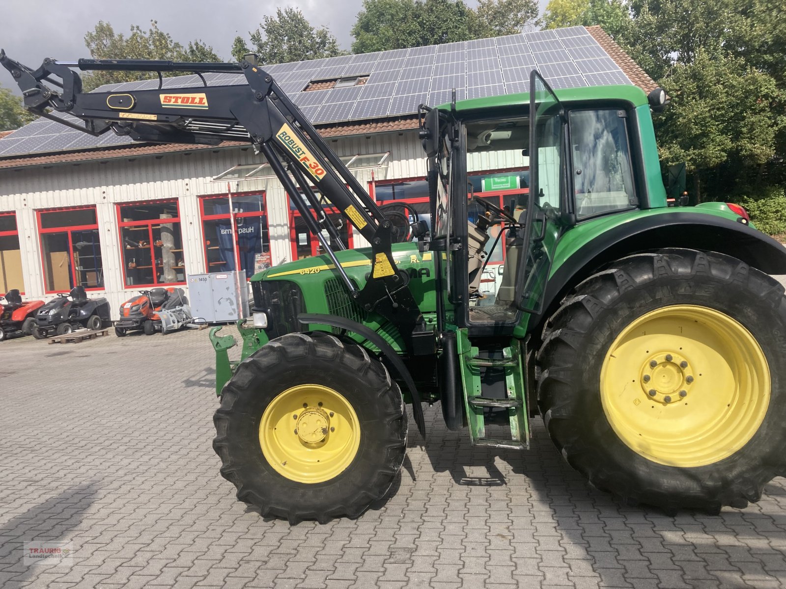 Traktor des Typs John Deere 6420 PowrQuad, Gebrauchtmaschine in Mainburg/Wambach (Bild 2)