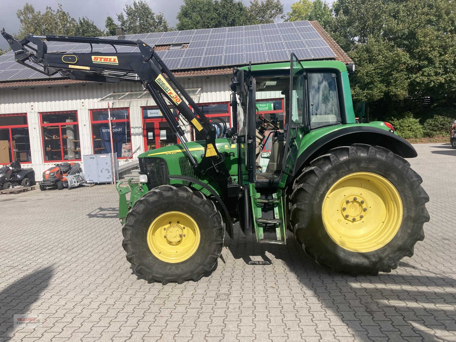 Traktor typu John Deere 6420 PowrQuad, Gebrauchtmaschine w Mainburg/Wambach (Zdjęcie 5)