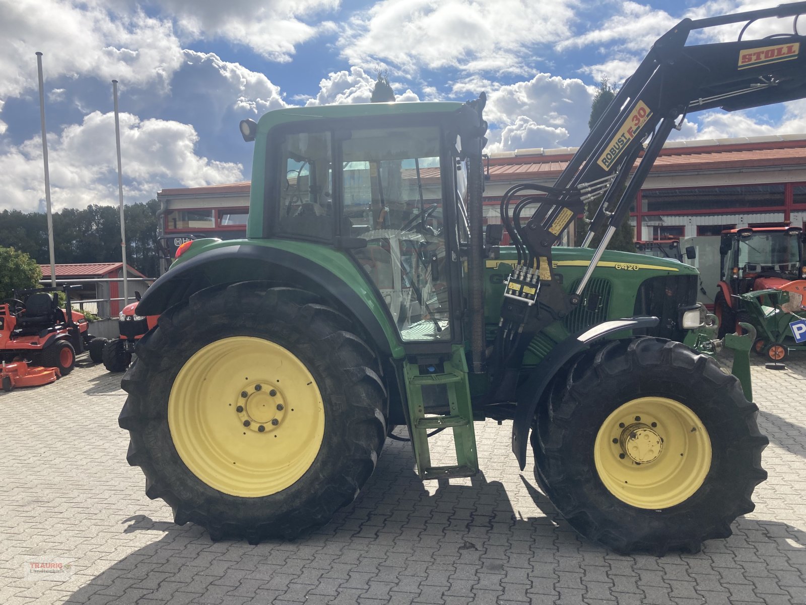 Traktor a típus John Deere 6420 PowrQuad, Gebrauchtmaschine ekkor: Mainburg/Wambach (Kép 8)